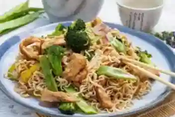 Pastas con Pollo
