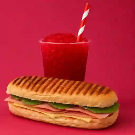 Combo Granizado con Sándwich