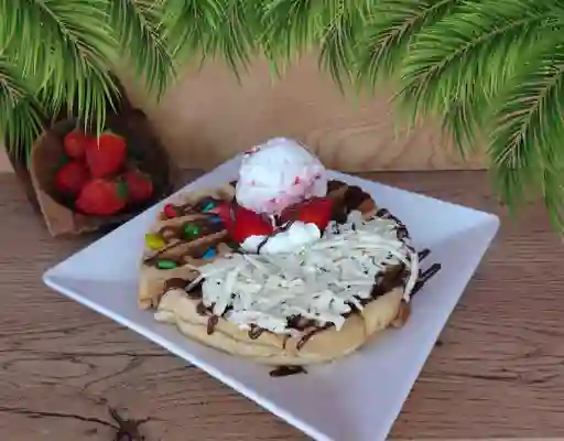 Waffle Choco Queso