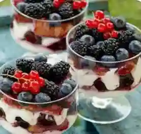 Tiramisú Mora y Arandanos