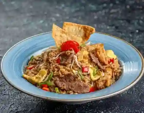 Chaufa Mixto (Carne y Pollo)