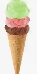 Gelato Gourmet Cono Triple