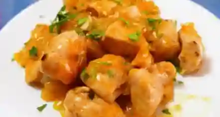 Porción de Pollo a la Naranja