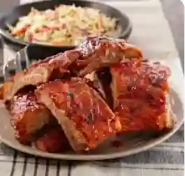 Porción de Costilla Bbq
