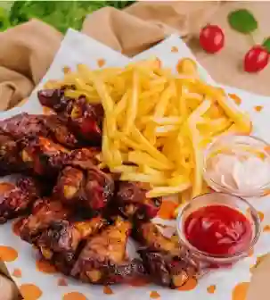 Alitas Bbq; X6