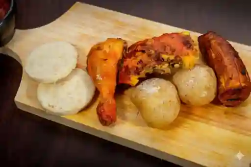 1/4 de Pollo Asado