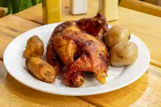 Medio Pollo Asado
