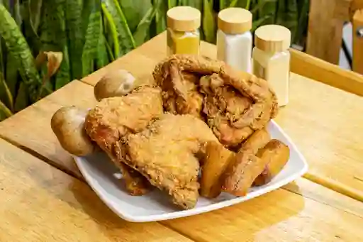 Pollo Entero Apanado