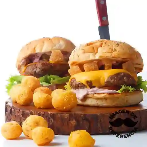 2 Hamburguesas Especiales