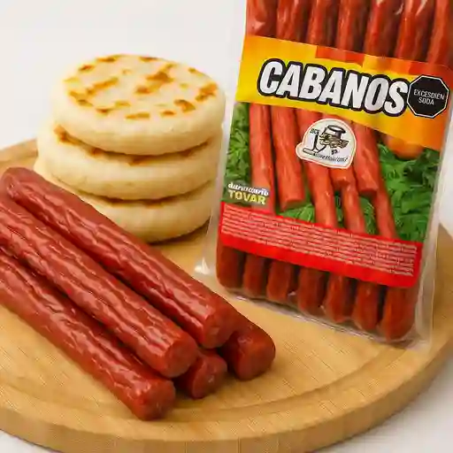 Cábano con Arepa