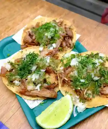 Combo Orden Tacos X3
