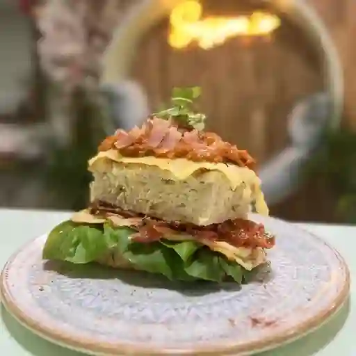 Sandwich de Focaccia Amatriciana