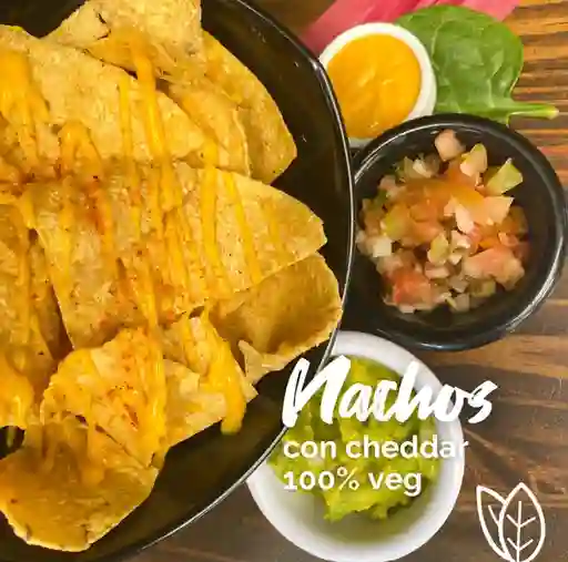 Nachos con Cheddar