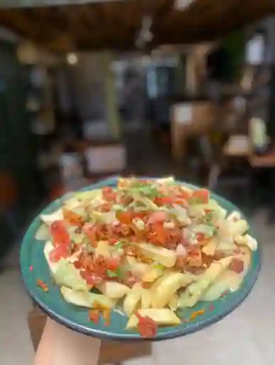 Papas Desmechadas