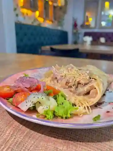 Crepe Pollo Tocineta