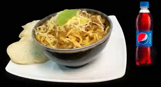 Combo Pasta Bologñesa + Gaseosa