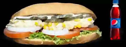 Combo Sandwich Vegetariano + Gaseosa