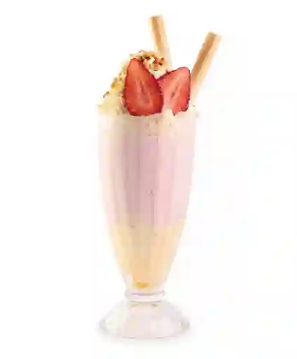 Malteada de Fresa
