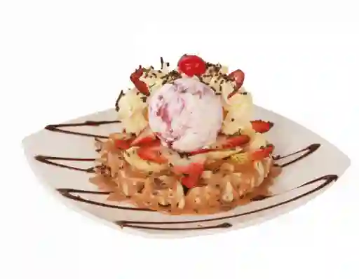 Waffle Frutal