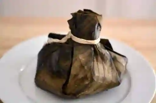 Tamal con Chocolate