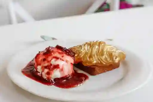 Brownie con Helado