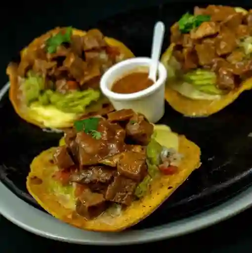 Tacos de Lengua en Salsa