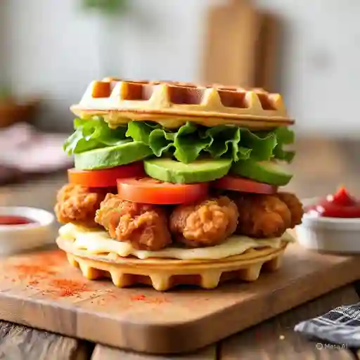 Waffle Sándwich