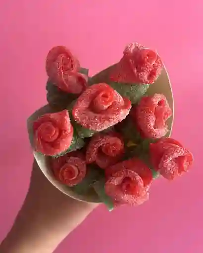 Ramo de 10 Flores Gombox Mini