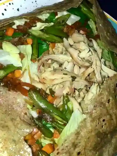 Crêpes Mix de Pollo