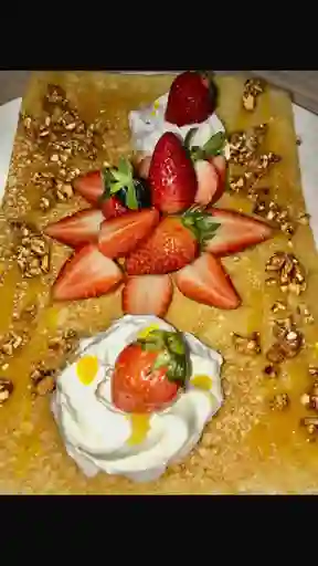Crêpe de Dulce Doré Rouge