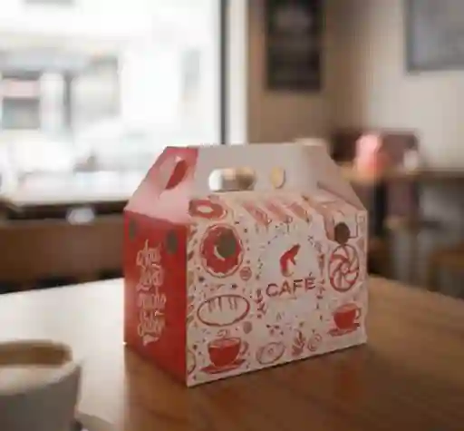 Caja de Buñuelos 6 Unidades Rellenos de Queso