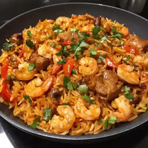 Arroz 3 Carnes Mediano