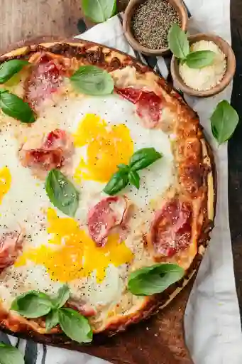 Pizza Carbonara Mediana