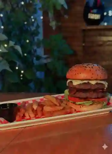 Burger la Crispy