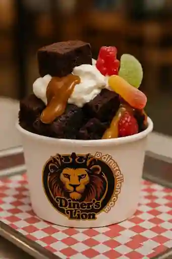 Brownies con Crema Tamaño Familiar