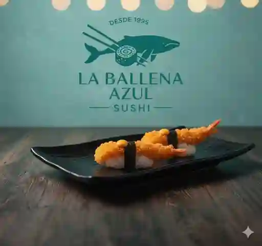 Nigiri de Langostinos Apanados 4 Und