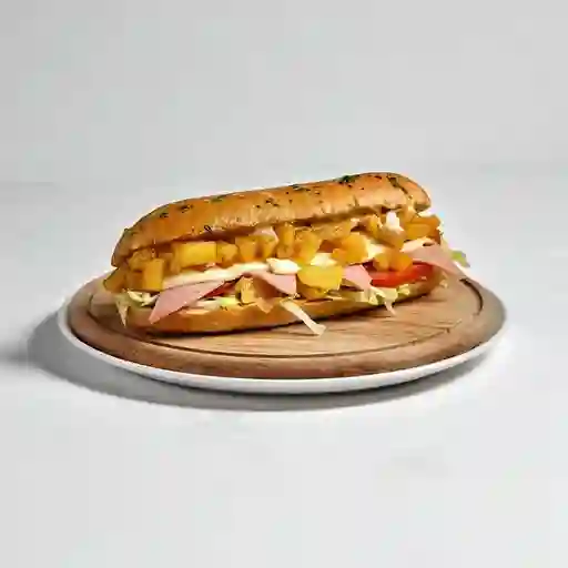 Sándwich Hawaiano