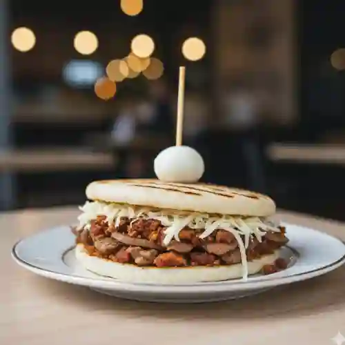 Arepa Mollejas