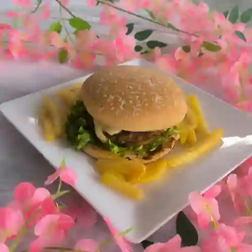Hamburguesa Clásica Res