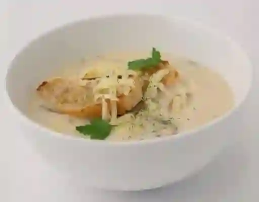 Crema de Pollo con Champiñones