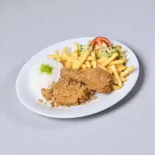 Bandeja con Pollo
