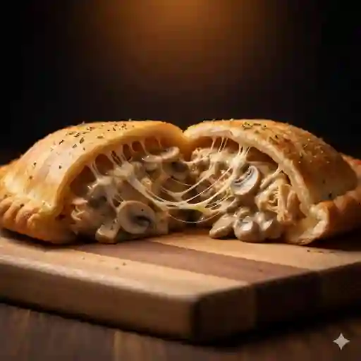 Pastel de Pollo con Champiñones