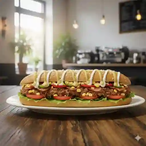 Sandwich Pollo Miel Mostaza