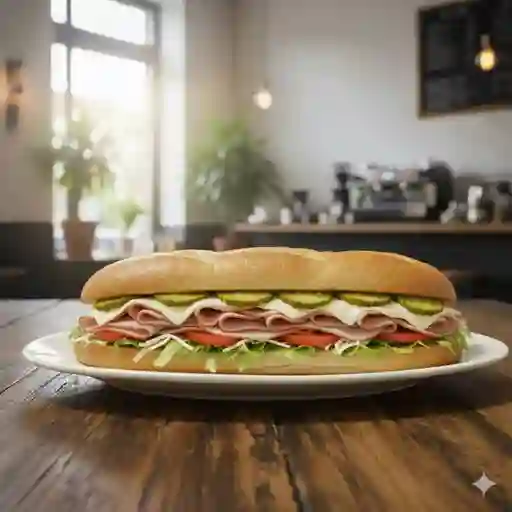 Sandwich Jamón de Pavo