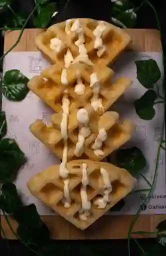 Wafle Queso