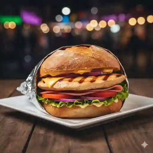 Hamburguesa de Pollo Filet