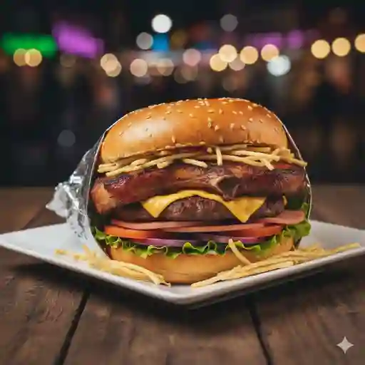 Hamburguesa Venezolana Recargada