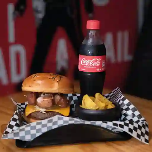 Combo Hamburguesa con Chicharron