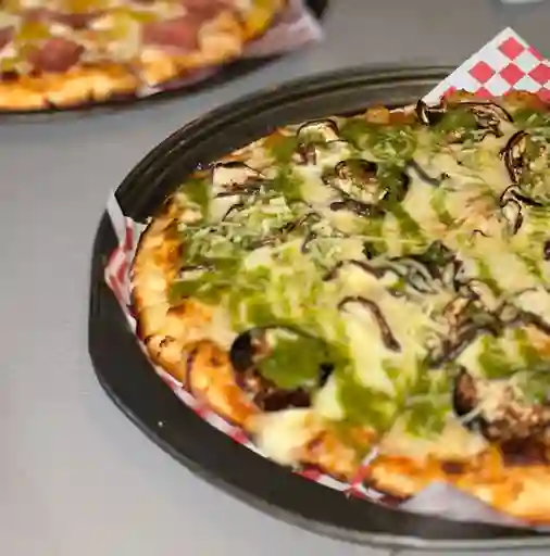 Pizza Mediana Berenjena Alpesto