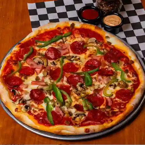 Pizza Mediana de la Casa